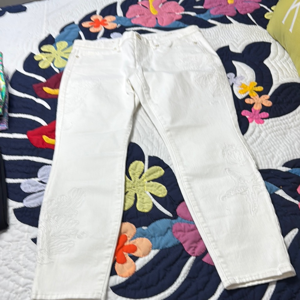Women's White Jeans
